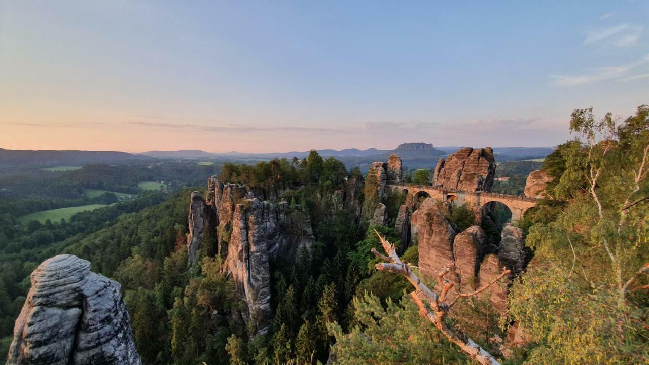 Pension Goldstueck Bad Schandau Zewnętrze zdjęcie