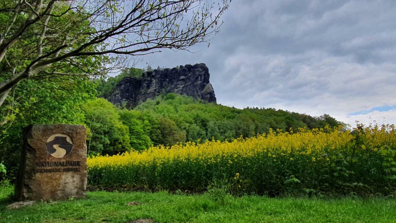 Pension Goldstueck Bad Schandau Zewnętrze zdjęcie