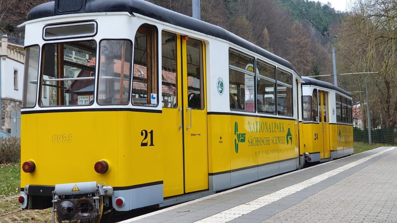 Pension Goldstueck Bad Schandau Zewnętrze zdjęcie